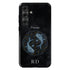 Personalized Black Zodiac Horoscope Sign Galaxy Case